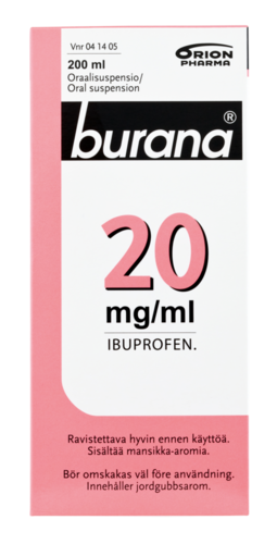 BURANA oraalisuspensio 20 mg/ml 200 ml