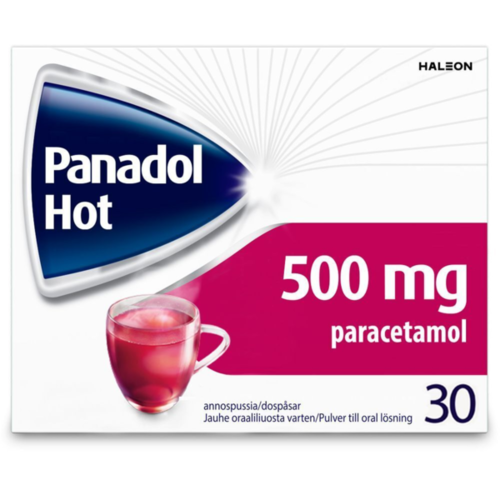 PANADOL HOT jauhe oraaliliuosta varten 500 mg 30 kpl