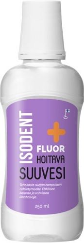 IsoDent Fluor+ hoitava suuvesi 250 ml