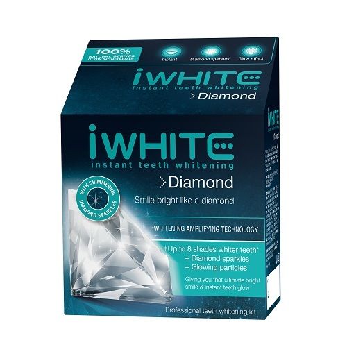iWhite Diamond Kit hampaiden valkaisupaketti 6 x 0,8 g