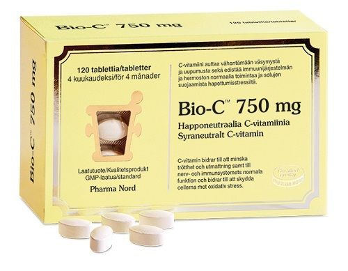 Bio-C 750 mg 120 tabl.