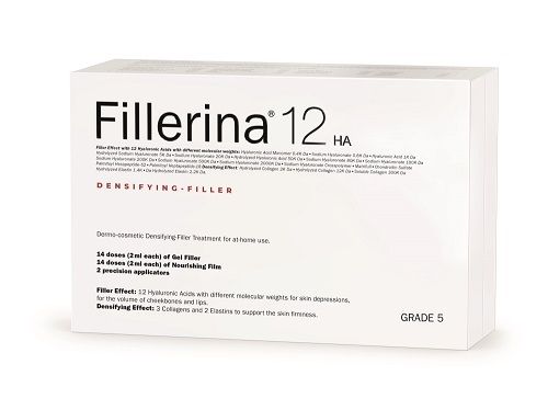 Fillerina 12HA Gr 5 Gel + Serum 2 x 30 ml + applicator