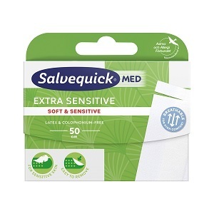 Salvequick Med Extra Sensitive laastari 50 cm