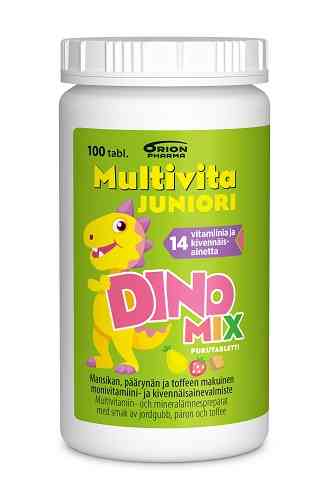 Multivita Juniori Dino Mix purutabl.