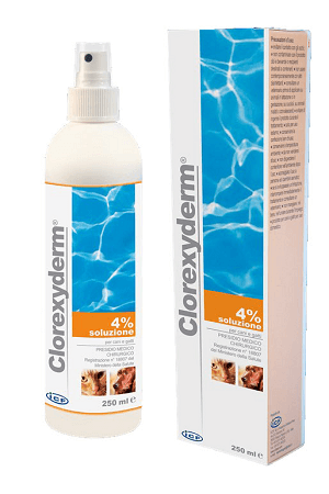Clorexyderm liuos 4 % 250 ml