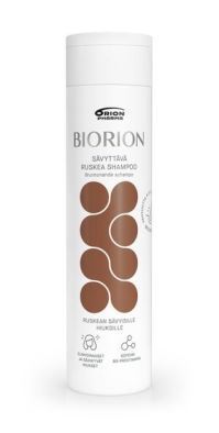Biorion sävyttävä ruskea shampoo 250 ml