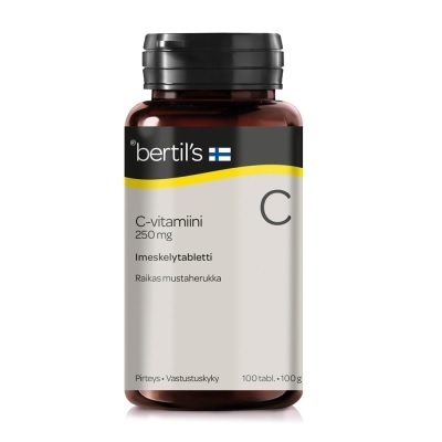 bertil's C-vitamiini 250 mg 100 tabl.