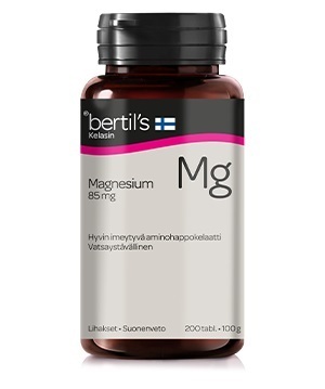 bertil's Magnesium 200 tabl.