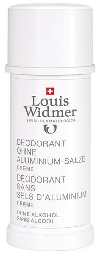 Widmer Deo Cream without Aluminium 40 ml hajustettu