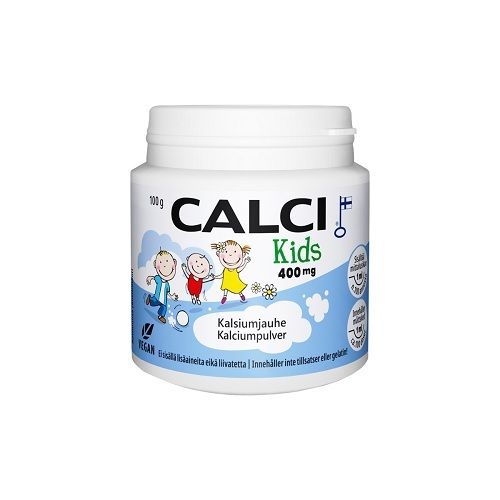 Calci Kids 400 mg kalsiumjauhe 100 g
