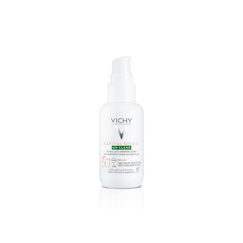 Vichy Capital Soleil UV-Clear Aurinkosuojavoide SPF50+ 40 ml