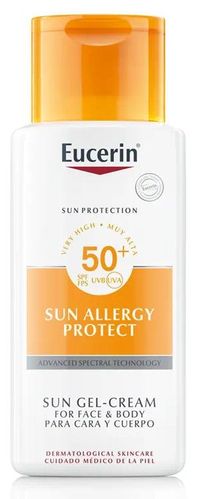 Eucerin Sun Face & Body Allergy Protect Aurinkovoide SPF50+ 150 ml