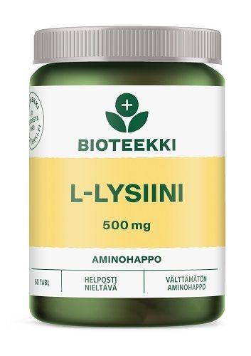 Bioteekki L-Lysiini 60 tabl
