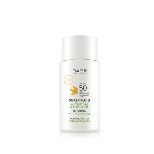 BABE Super Fluid Mattifying Sunscreen SPF50 50 ml