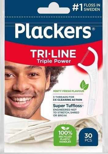 Plackers Tri-line 30 kpl